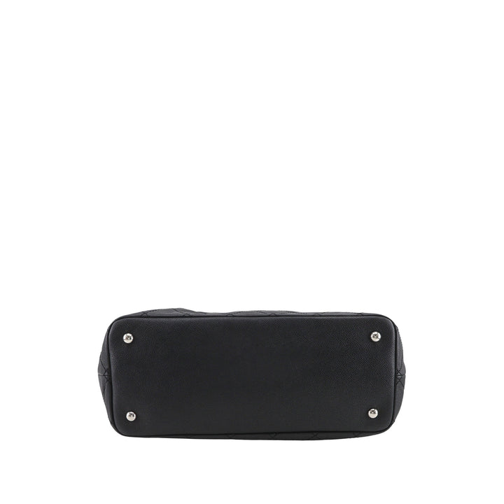 Matelassé Daily Cabas Moyen Cuir caviar Noir
