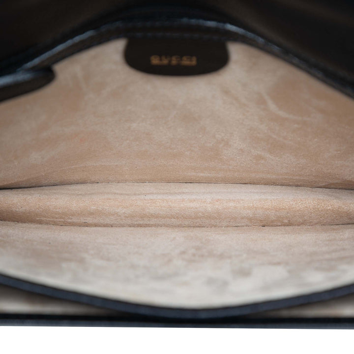 Gucci Cuir de veau Interlocking G Padlock Wristlet Pochette