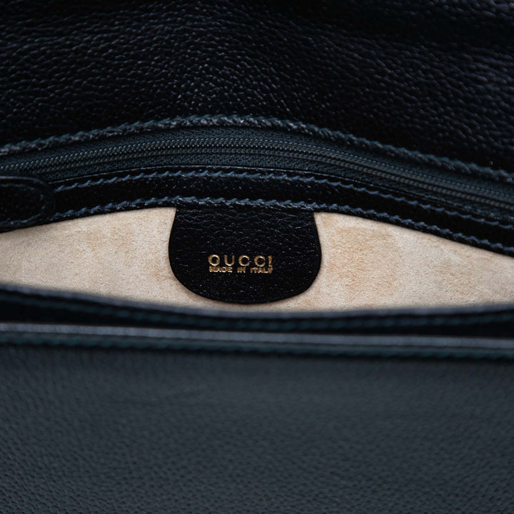 Gucci Cuir de veau Interlocking G Padlock Wristlet Pochette