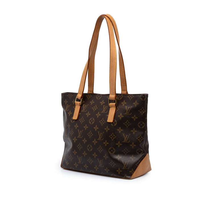 Cabas Piano Monogram Marron