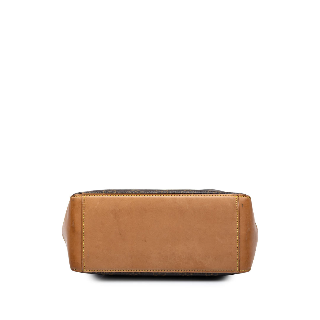 Cabas Piano Monogram Marron
