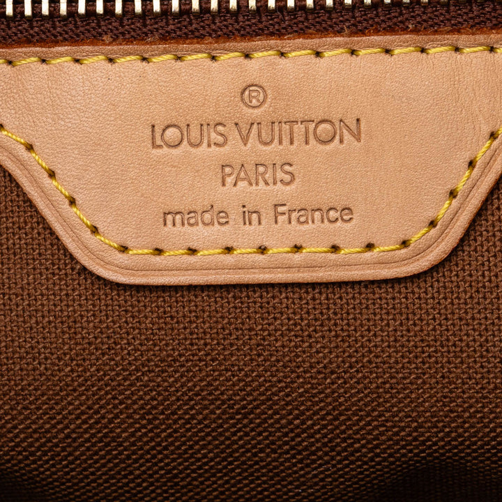 Cabas Piano Monogram Marron