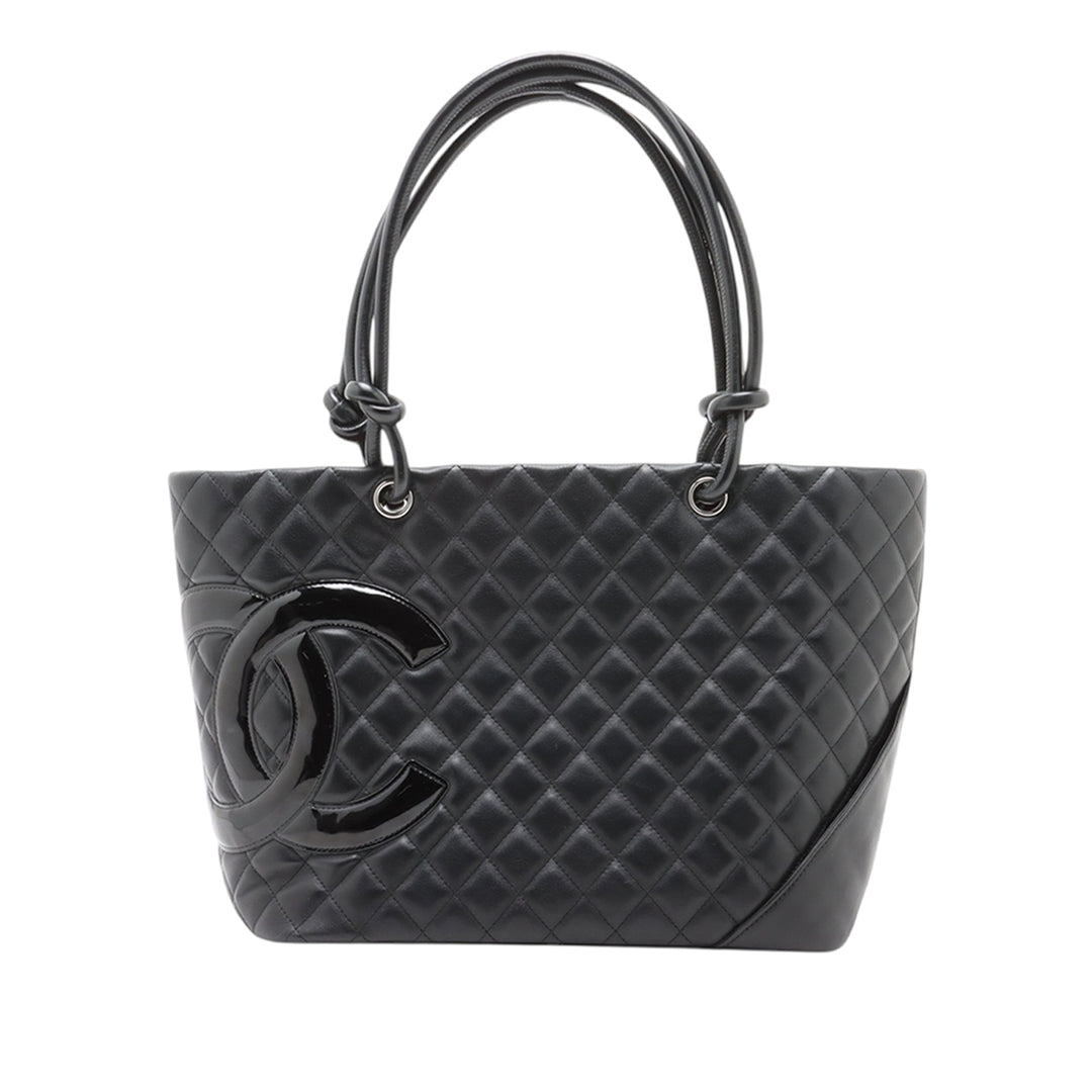 Chanel Large Cuir d’agneau Cambon Ligne Cabas