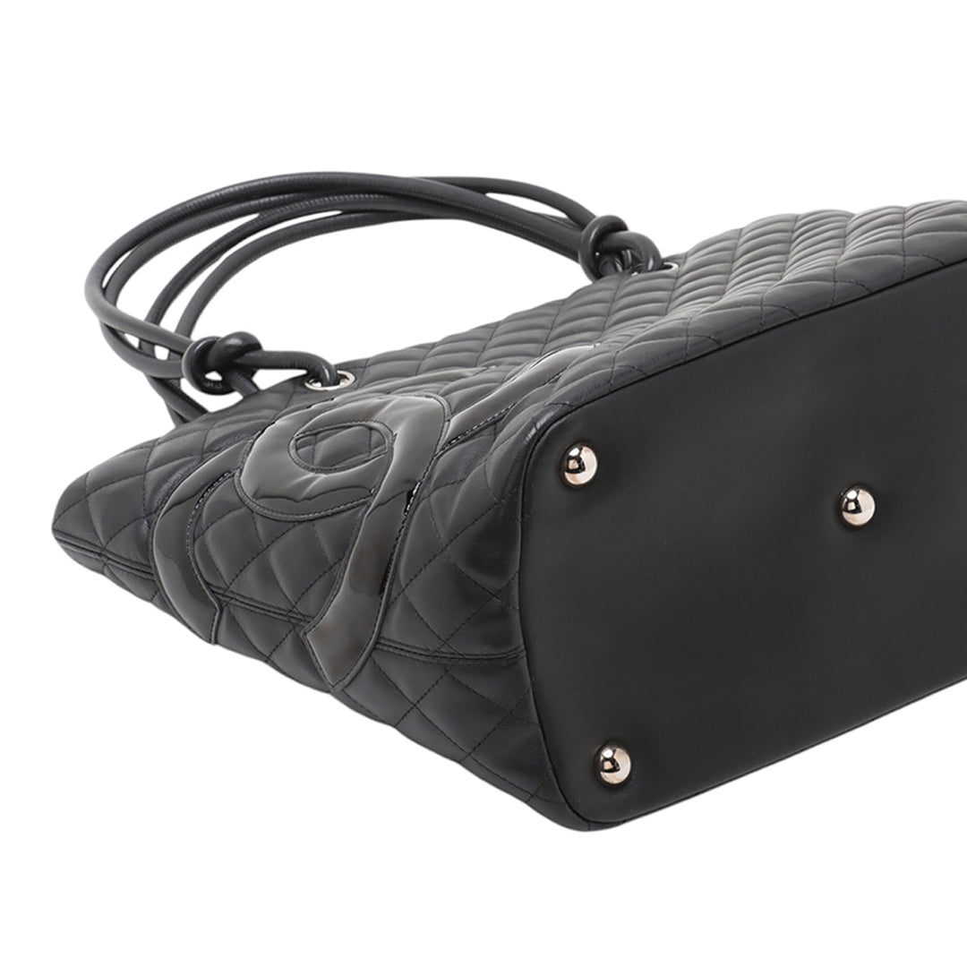 Chanel Large Cuir d’agneau Cambon Ligne Cabas