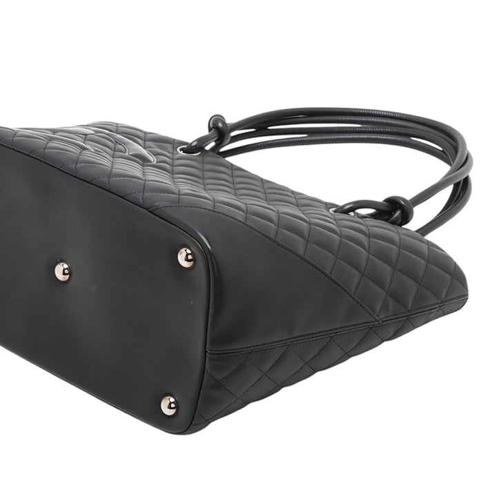 Chanel Large Cuir d’agneau Cambon Ligne Cabas