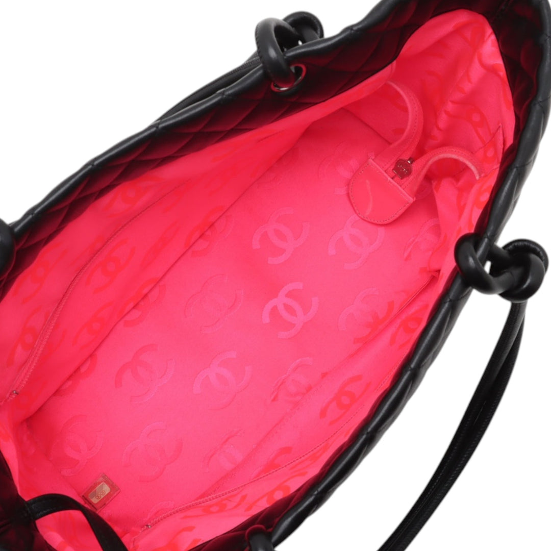 Chanel Large Cuir d’agneau Cambon Ligne Cabas