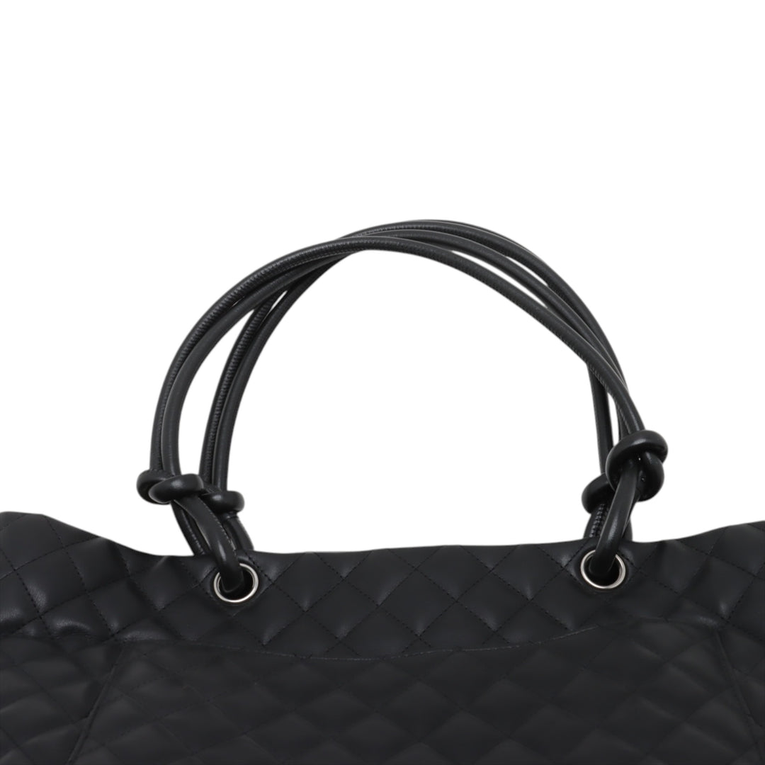Chanel Large Cuir d’agneau Cambon Ligne Cabas