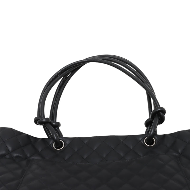 Chanel Large Cuir d’agneau Cambon Ligne Cabas