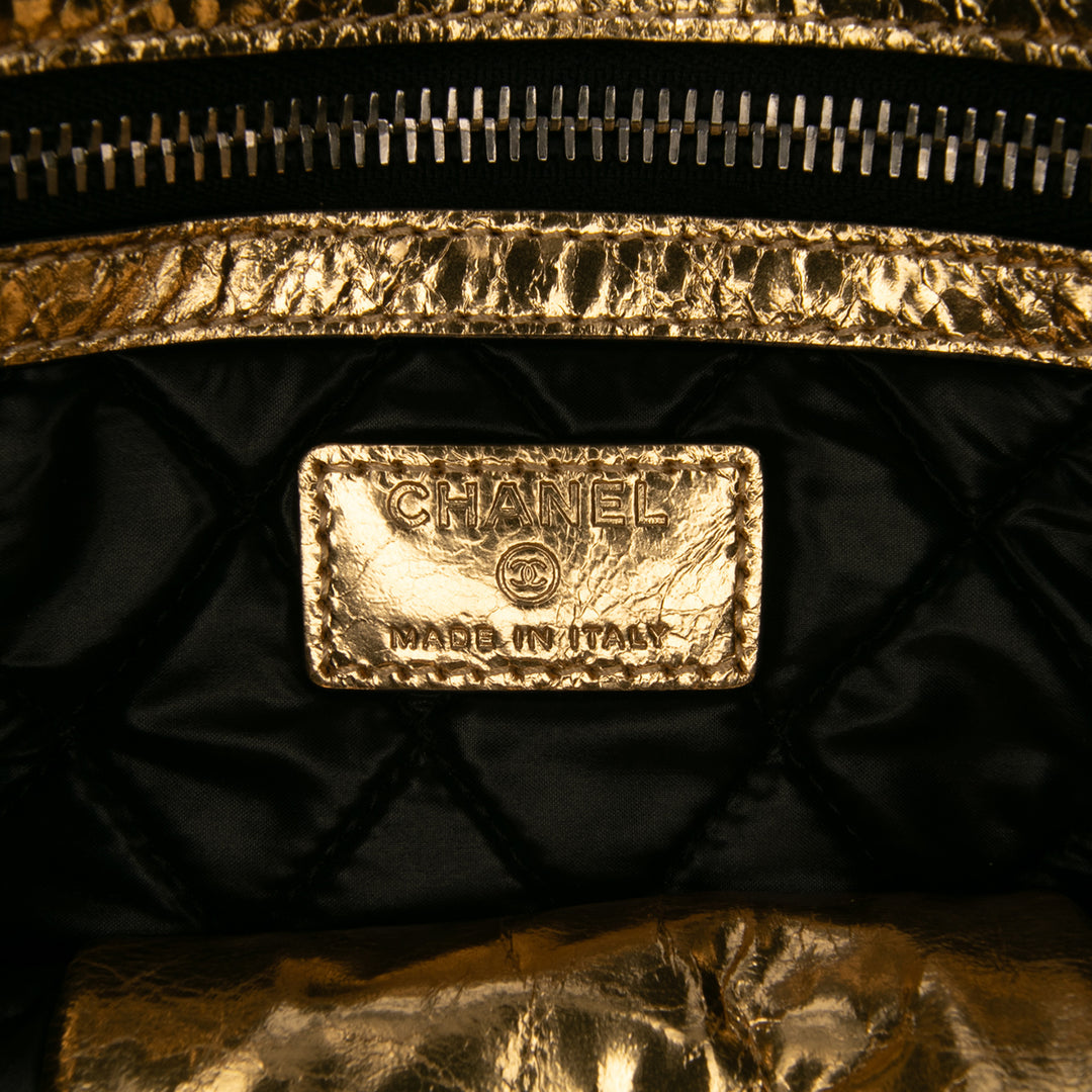 Chanel Metallic Cuir d’agneau Je Ne Suis Pas En Solde Pochette