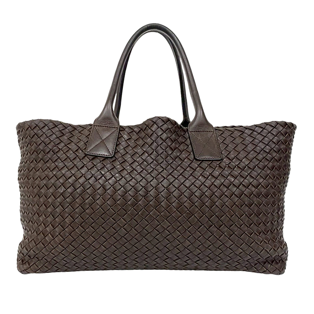 Bottega Veneta Medium Cuir d’agneau Intreccio Cabat Cabas