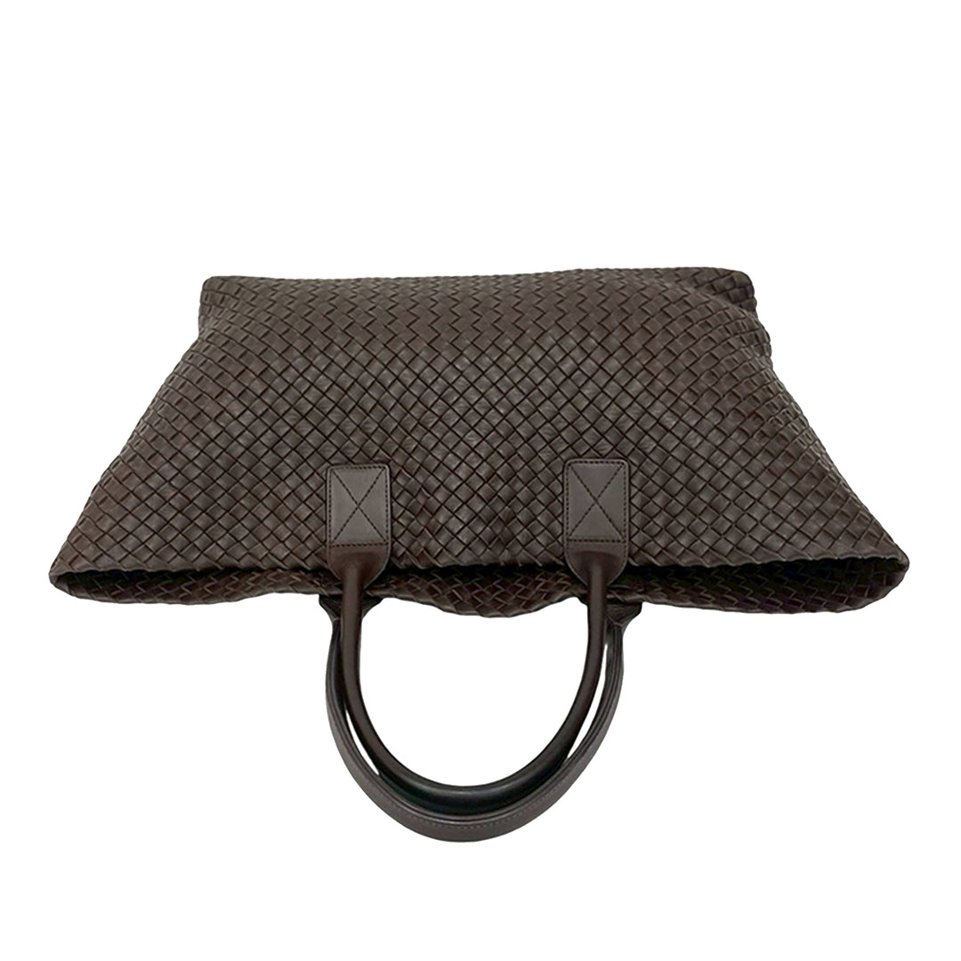 Bottega Veneta Medium Cuir d’agneau Intreccio Cabat Cabas