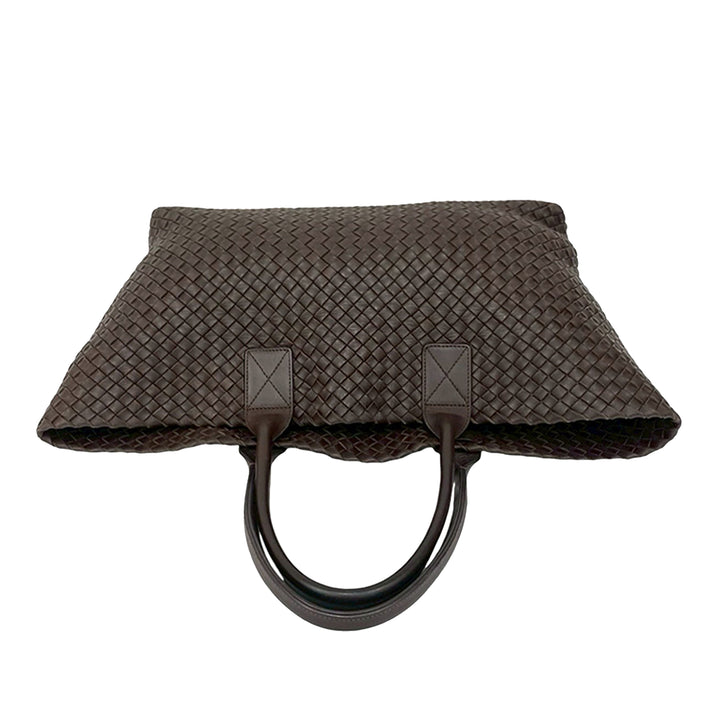 Bottega Veneta Medium Cuir d’agneau Intreccio Cabat Cabas