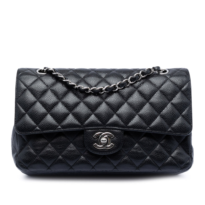 Chanel Medium Classic Caviar Double rabat
