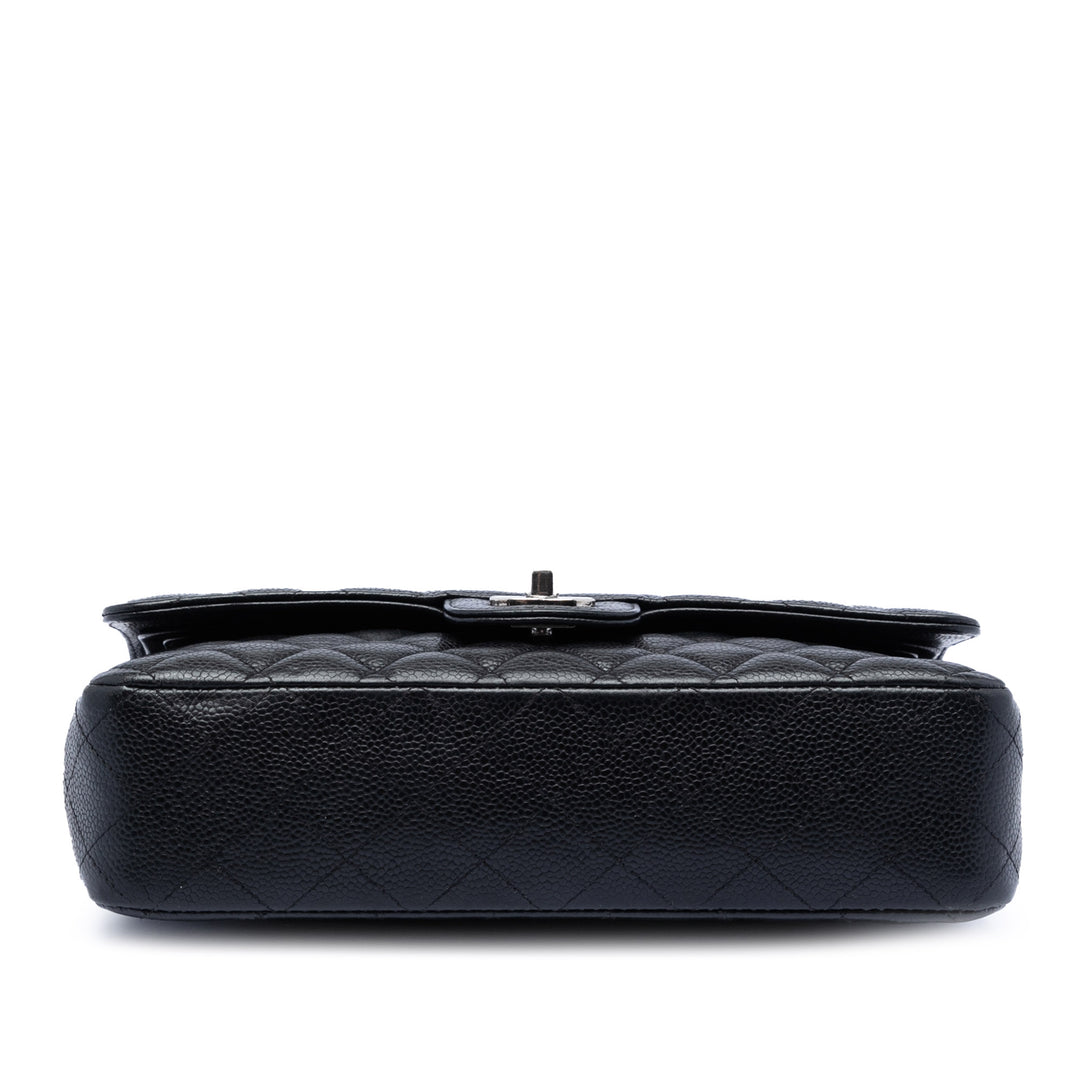 Chanel Medium Classic Caviar Double rabat