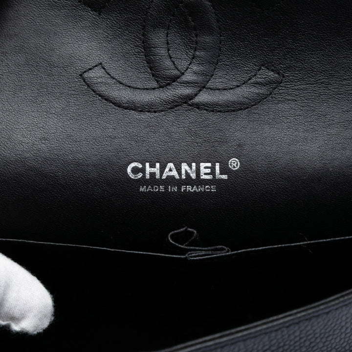 Chanel Medium Classic Caviar Double rabat