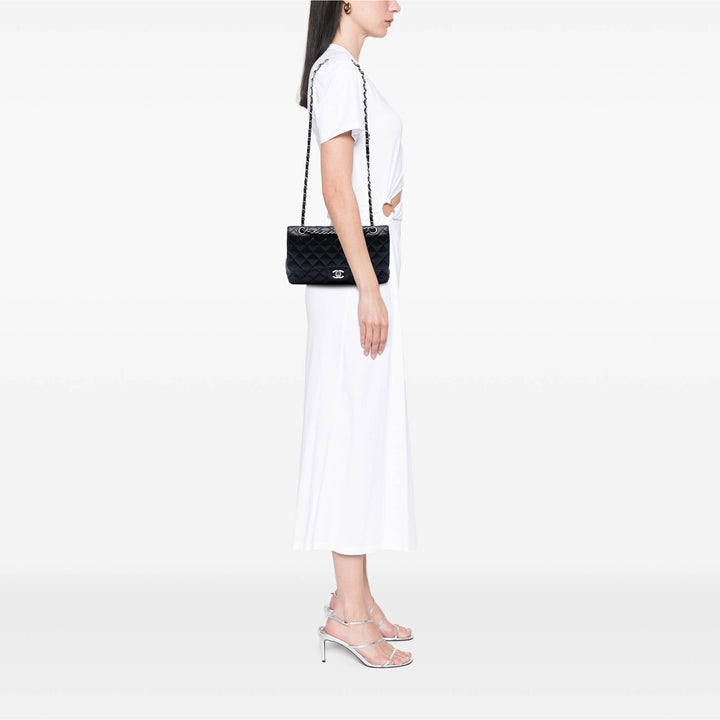 Chanel Medium Classic Caviar Double rabat