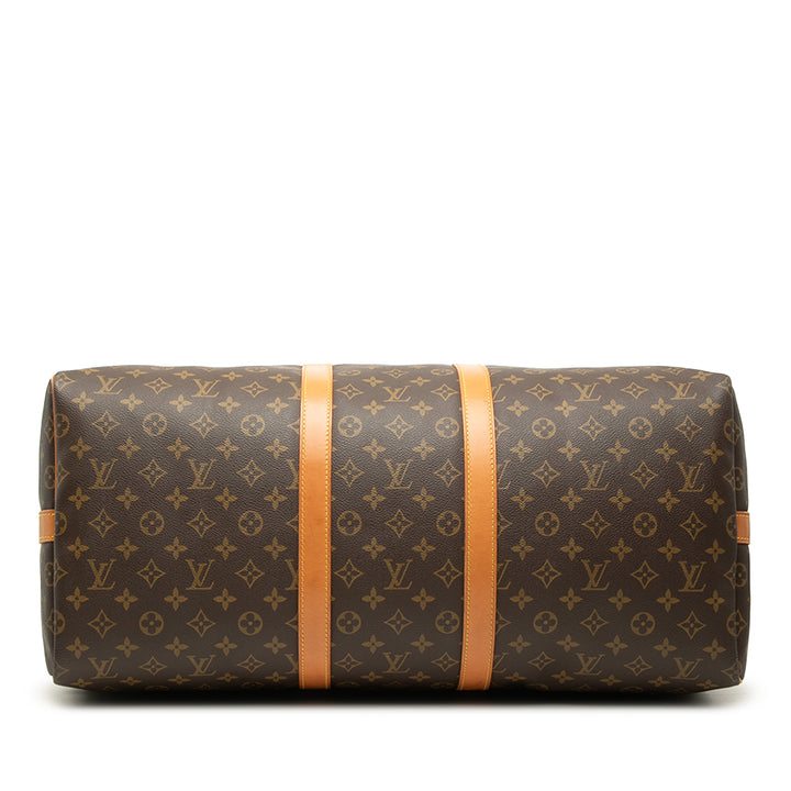 Keepall Bandouliere 55 Monogram Marron