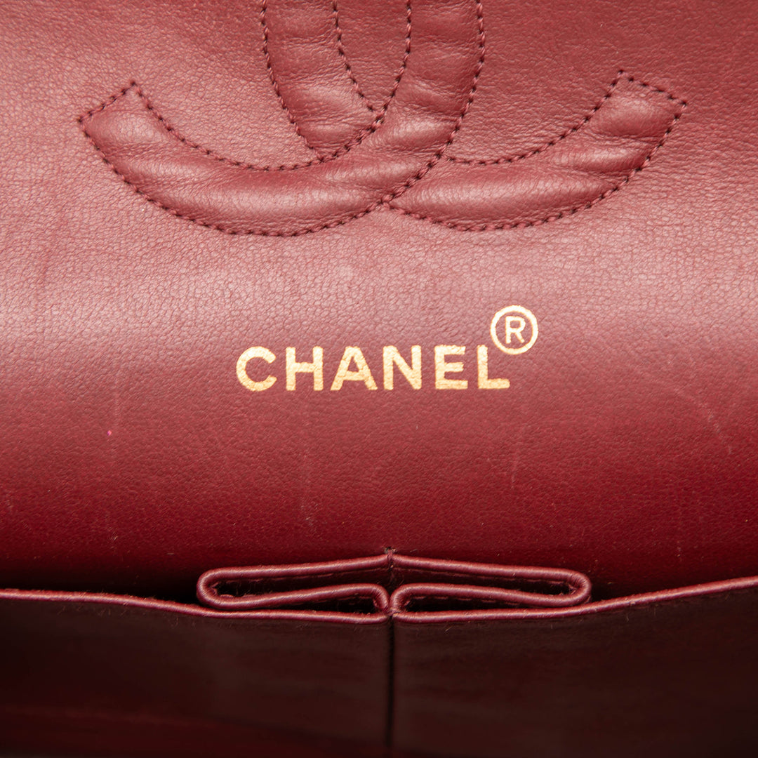 Chanel Classic Double rabat Moyen Cuir d'agneau Noir – vue 5 – GABY PARIS