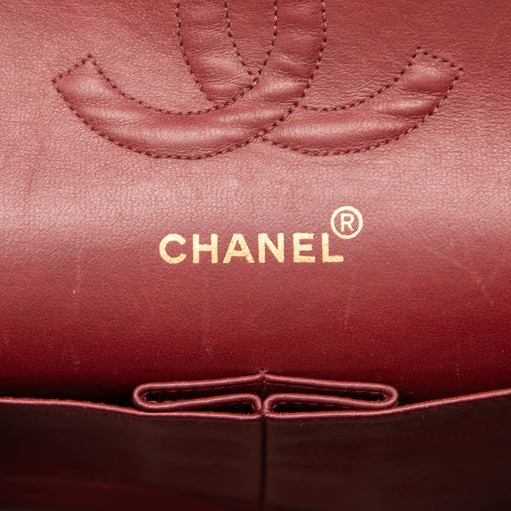 Chanel Classic Double rabat Moyen Cuir d'agneau Noir – vue 5 – GABY PARIS