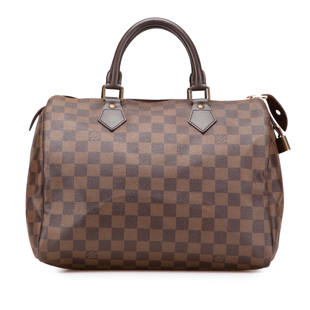 Damier Ebene Speedy 30 Brown - Gaby Paris