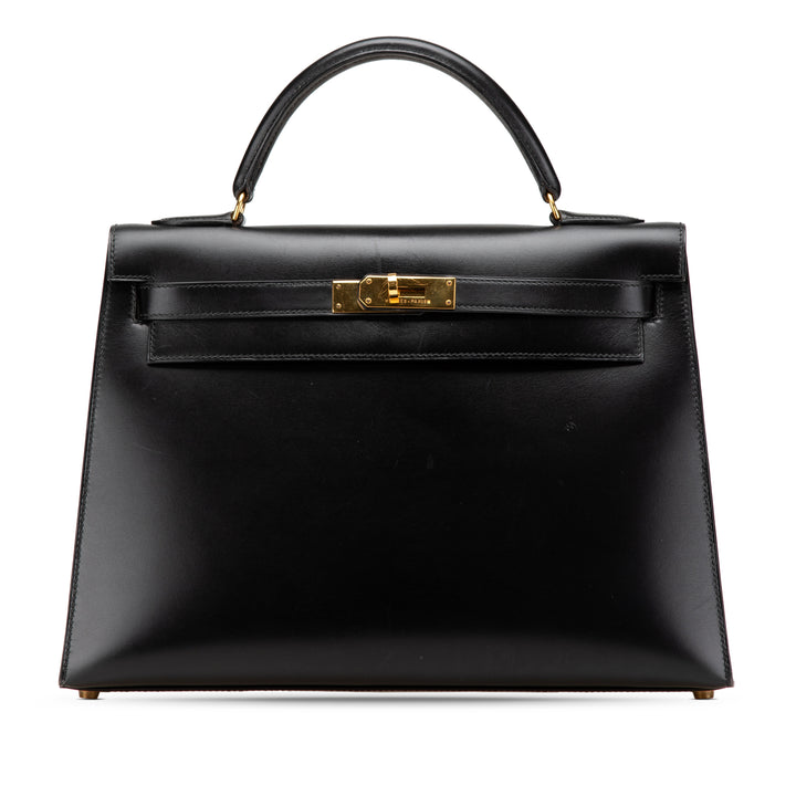 Box Calf Kelly Sellier 32 Black - Gaby Paris