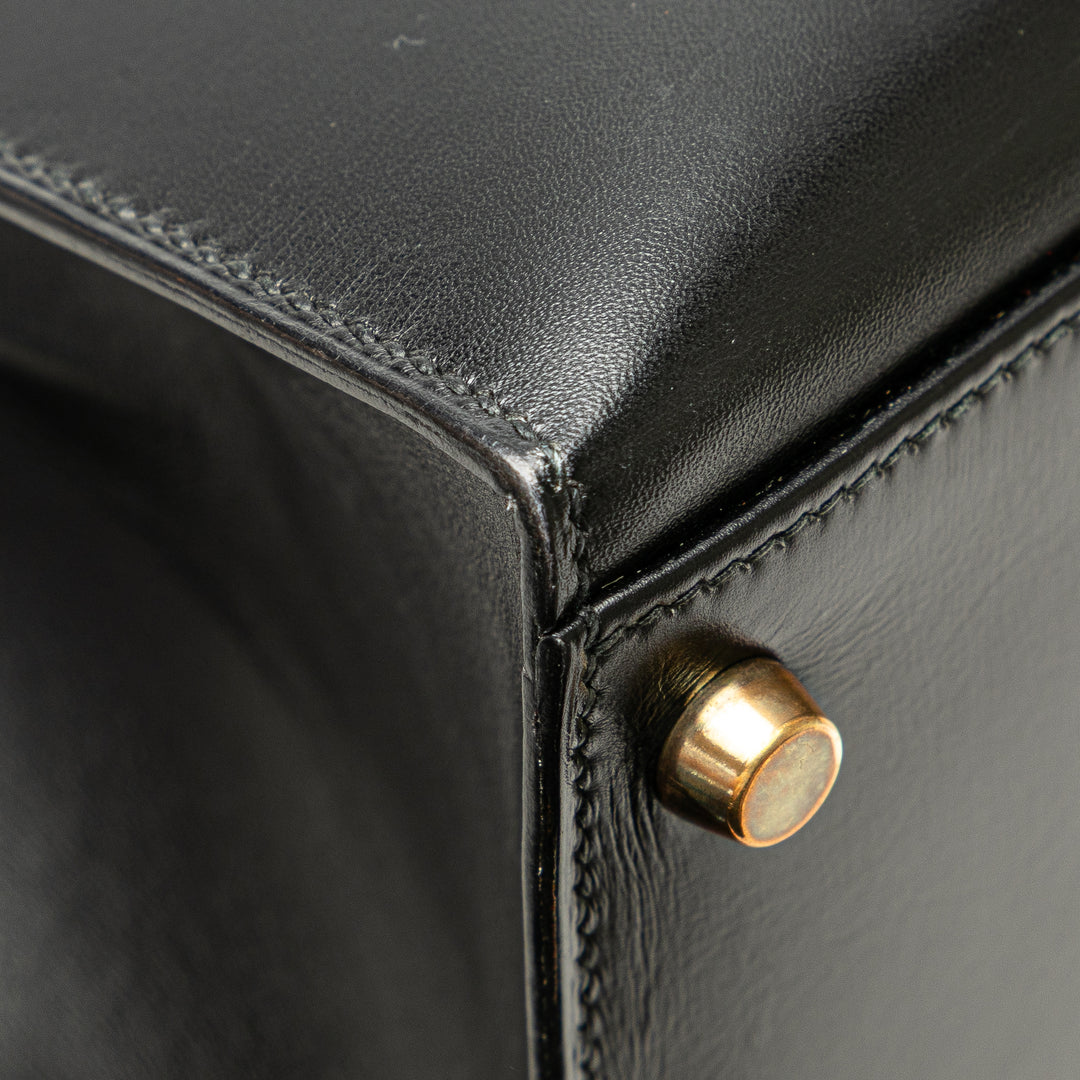 Box Calf Kelly Sellier 32 Black - Gaby Paris