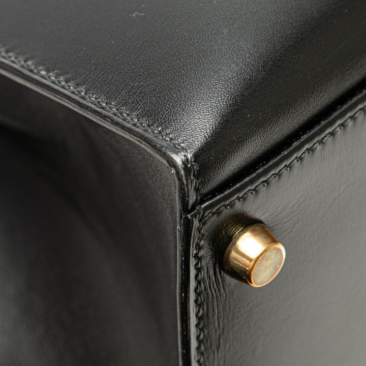 Box Calf Kelly Sellier 32 Black - Gaby Paris