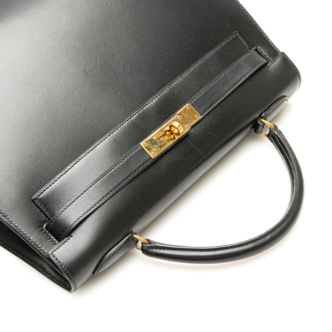 Box Calf Kelly Sellier 32 Black - Gaby Paris
