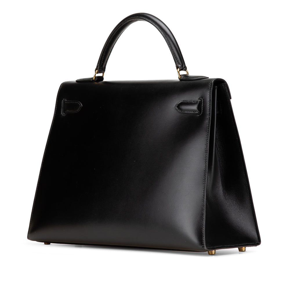 Box Calf Kelly Sellier 32 Black - Gaby Paris