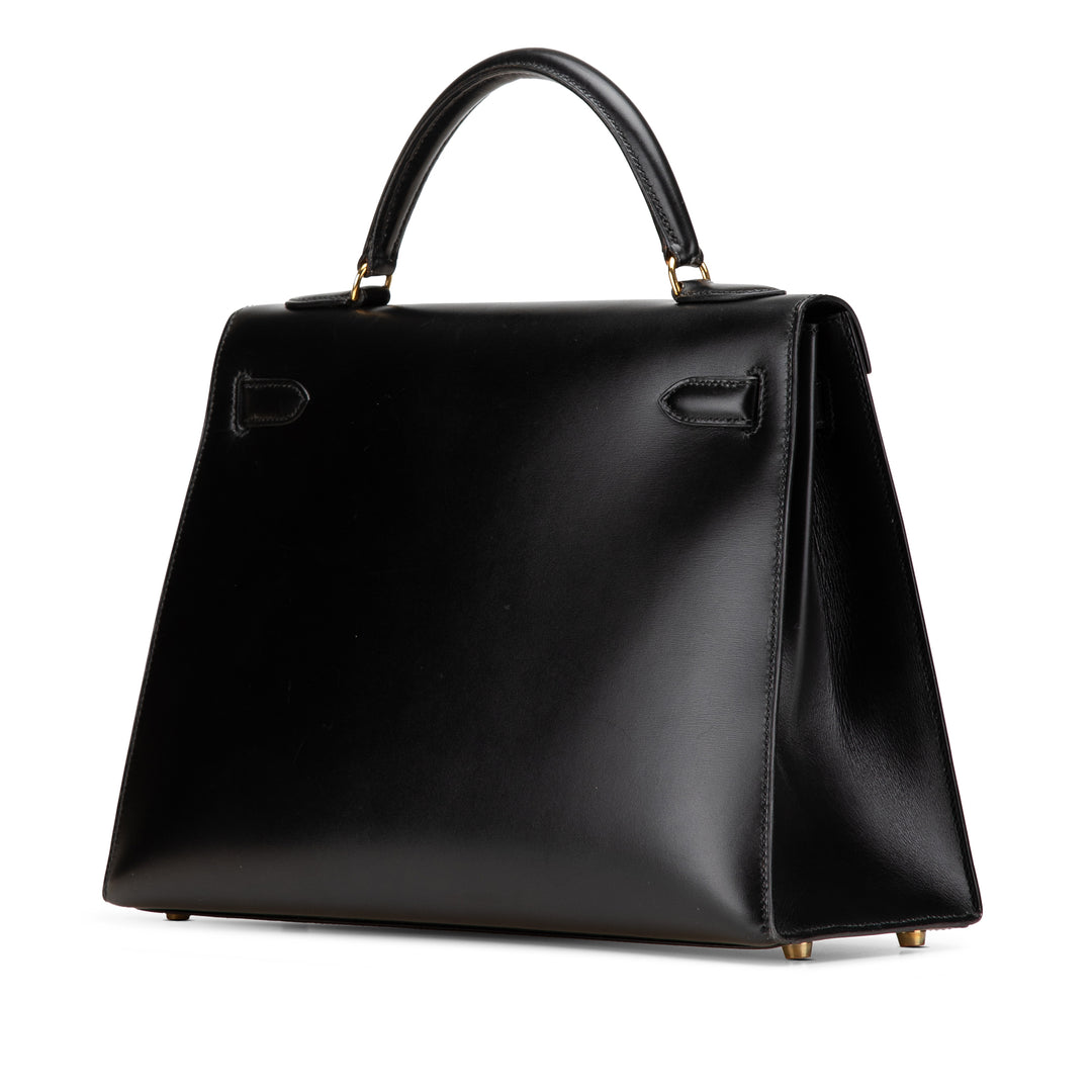 Box Calf Kelly Sellier 32 Black - Gaby Paris