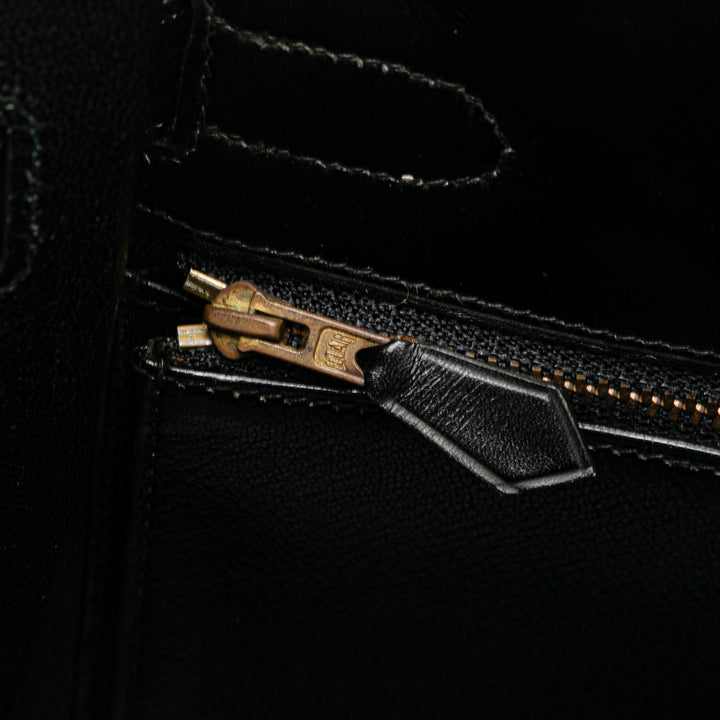 Box Calf Kelly Sellier 32 Black - Gaby Paris