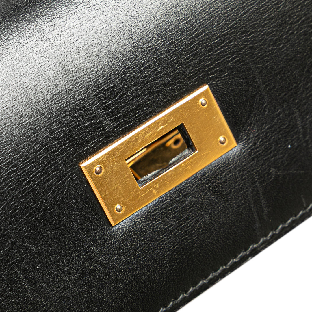 Box Calf Kelly Sellier 32 Black - Gaby Paris