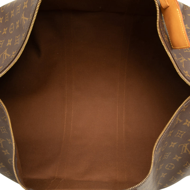 Louis Vuitton Keepall 60 Monogram Marron – vue 4 – GABY PARIS