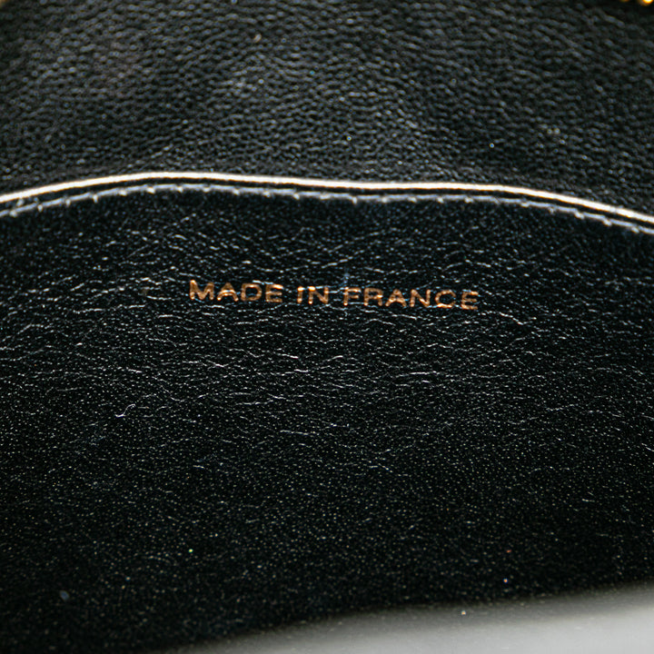 Caviar Medallion Tote Black - Gaby Paris