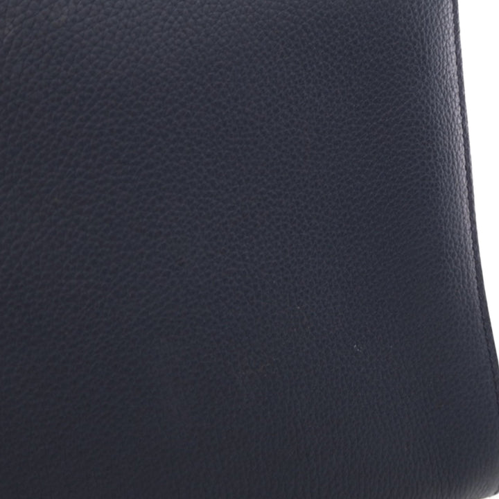 Leather Document Case Blue - Gaby Paris