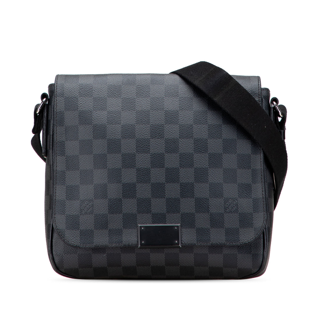Damier Graphite District PM Black - Gaby Paris
