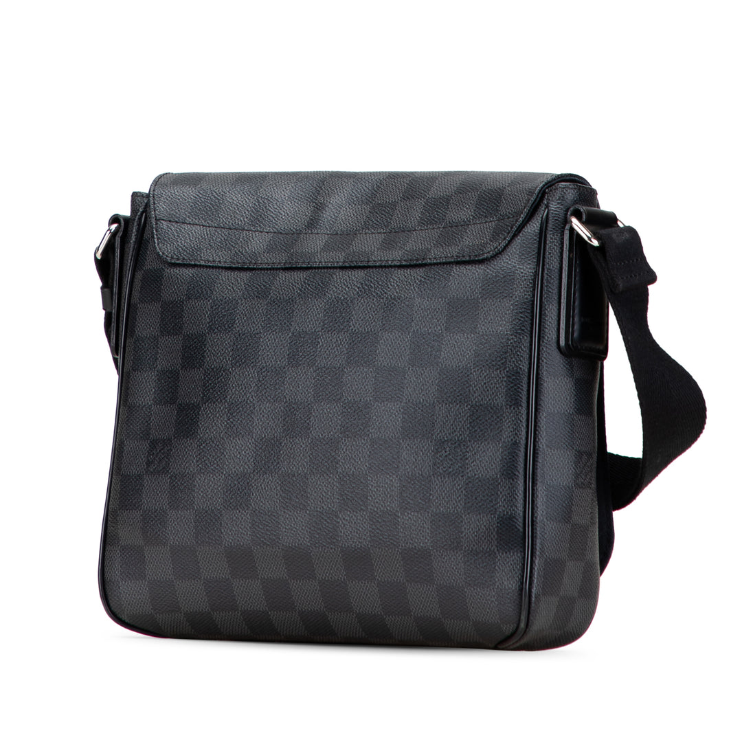 Damier Graphite District PM Black - Gaby Paris