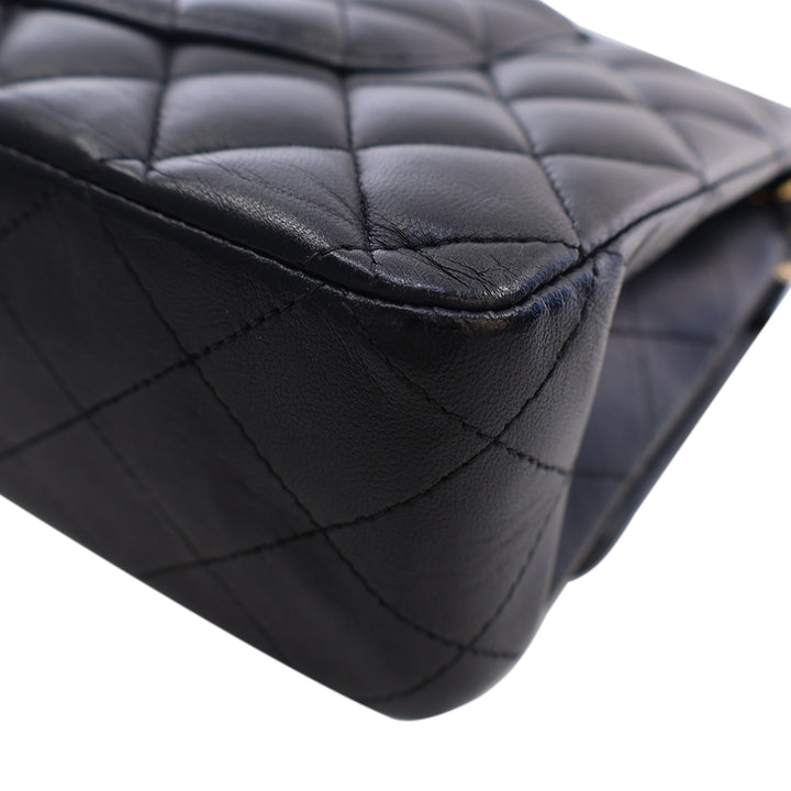 Chanel Medium Classic Cuir d’agneau Double rabat