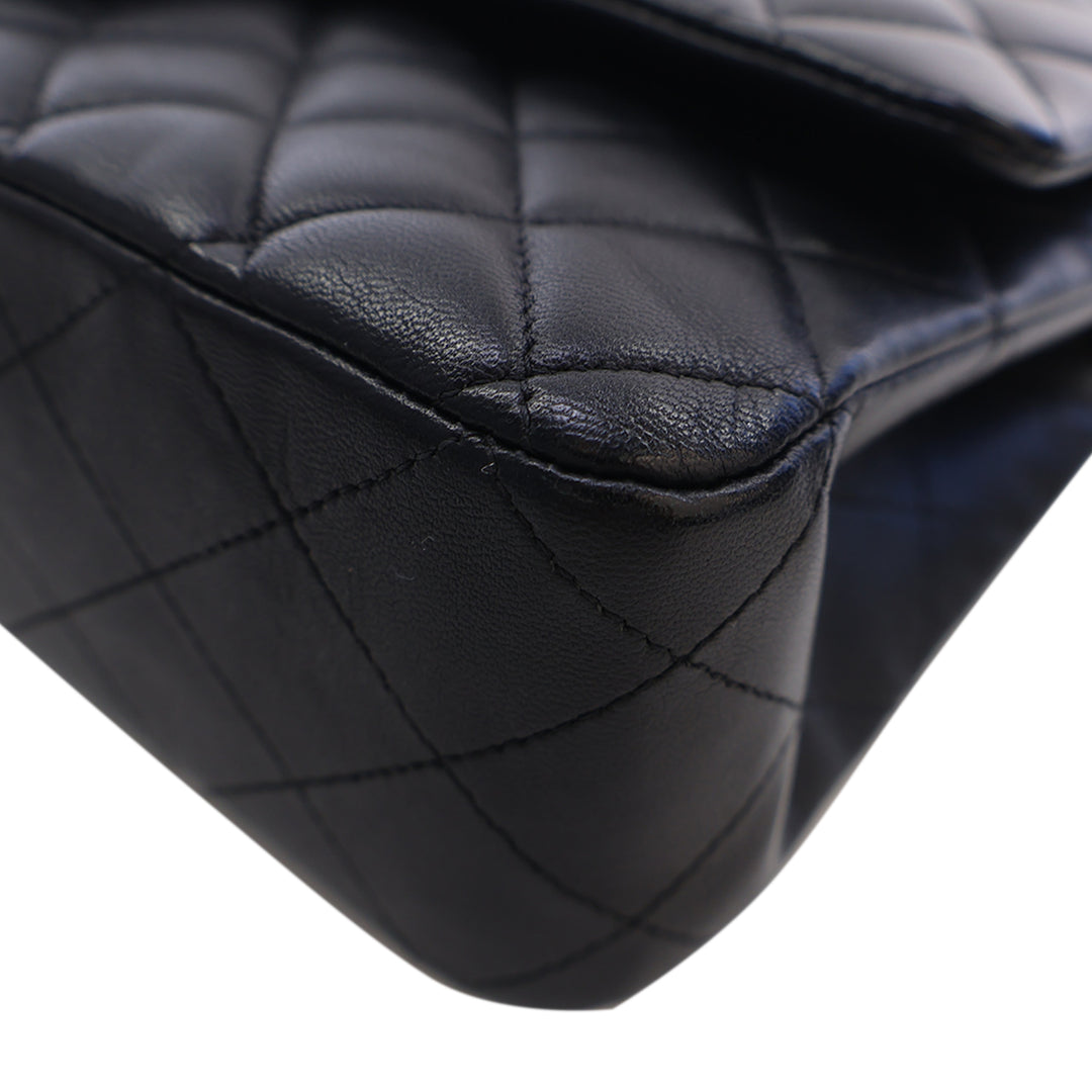 Chanel Medium Classic Cuir d’agneau Double rabat