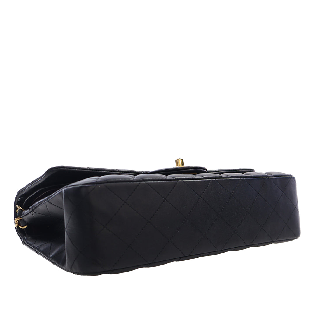 Chanel Medium Classic Cuir d’agneau Double rabat