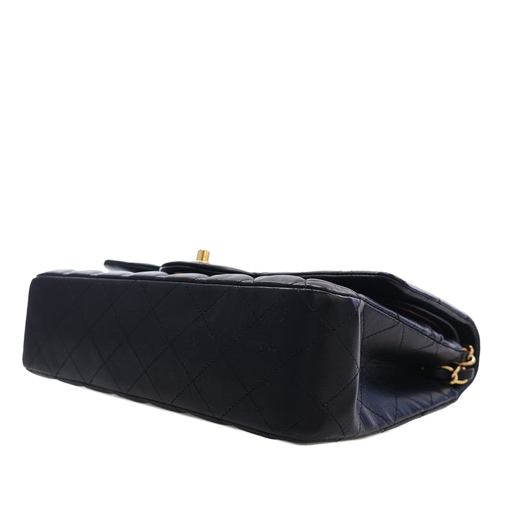 Chanel Medium Classic Cuir d’agneau Double rabat