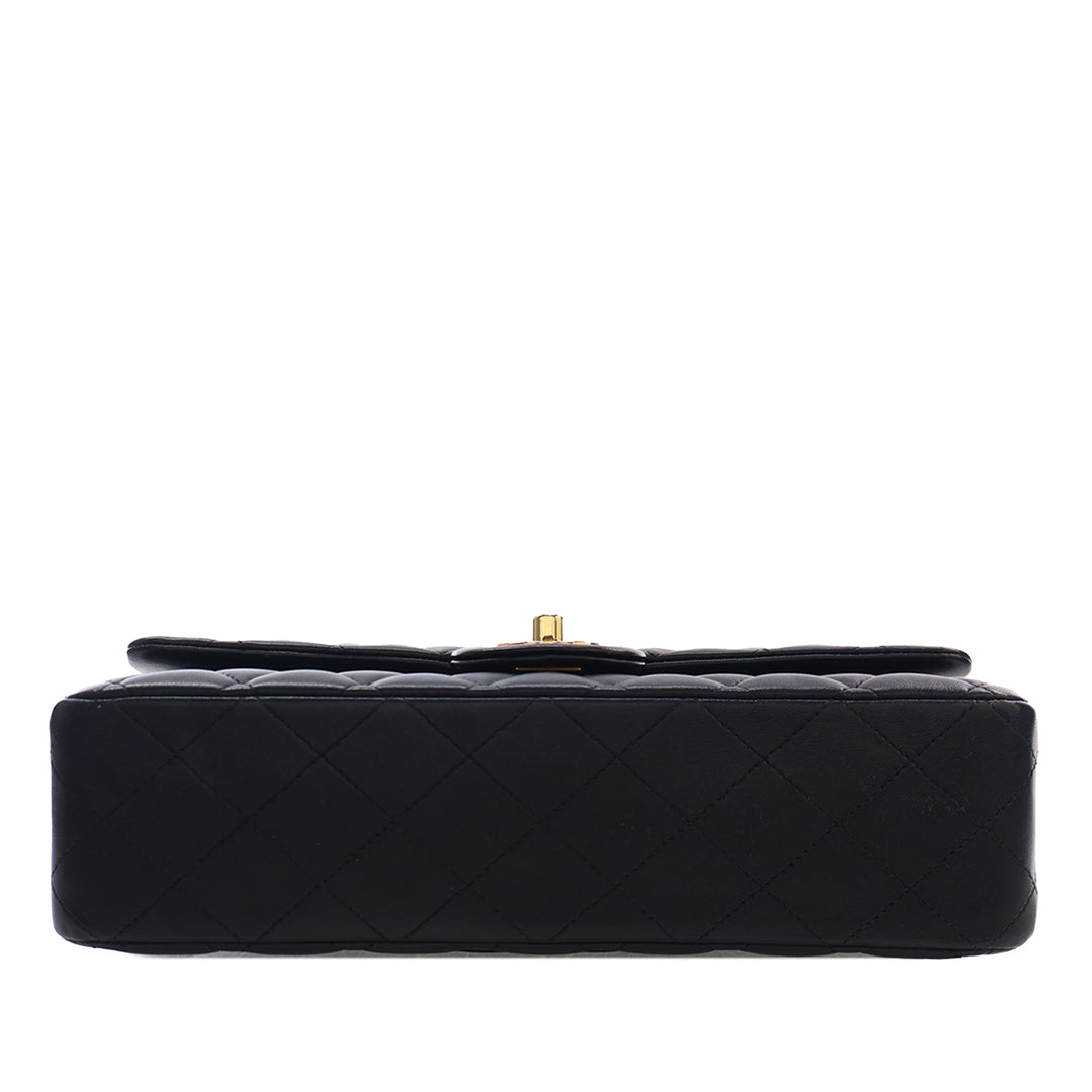 Chanel Medium Classic Cuir d’agneau Double rabat