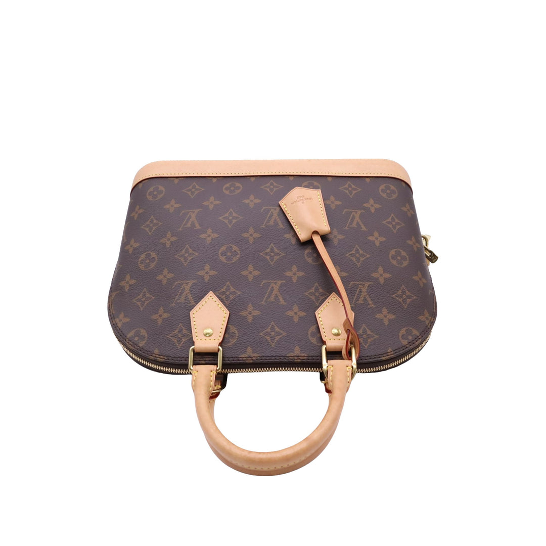 Louis Vuitton Alma PM Monogram Marron – vue 13 – GABY PARIS