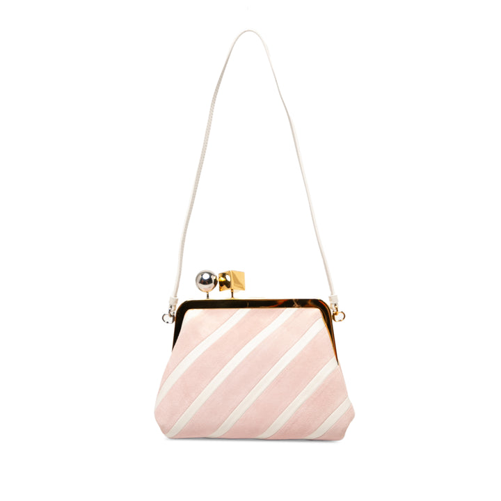 Jacquemus Sac porté épaule The Berlingot Rose – vue principale – GABY PARIS