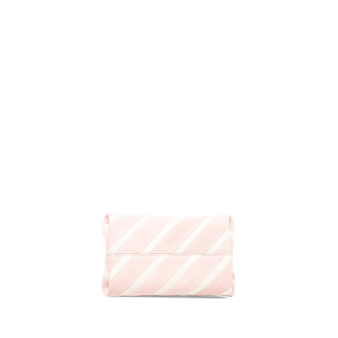 Jacquemus Sac porté épaule The Berlingot Rose – vue 3 – GABY PARIS