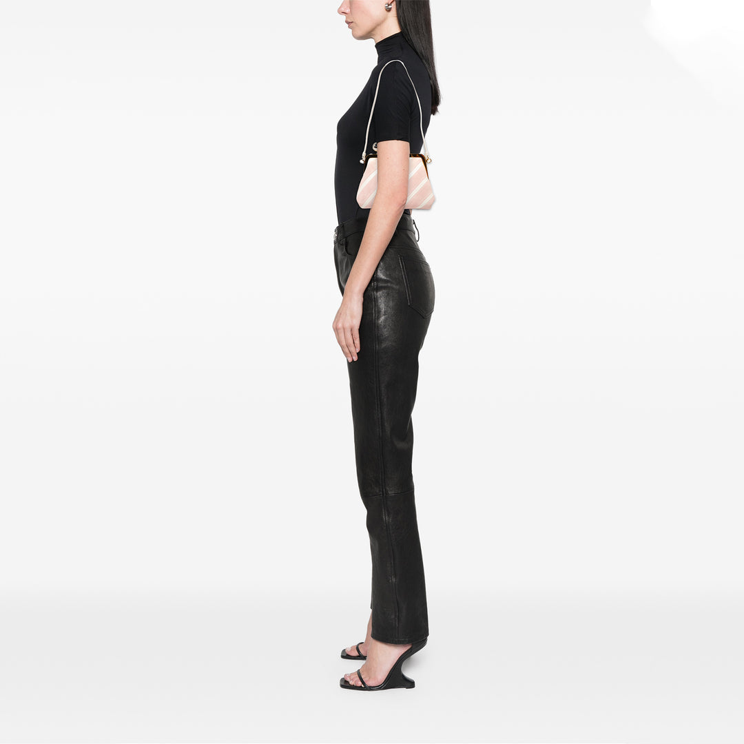 Jacquemus Sac porté épaule The Berlingot Rose – vue 5 – GABY PARIS