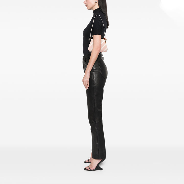 Jacquemus Sac porté épaule The Berlingot Rose – vue 5 – GABY PARIS