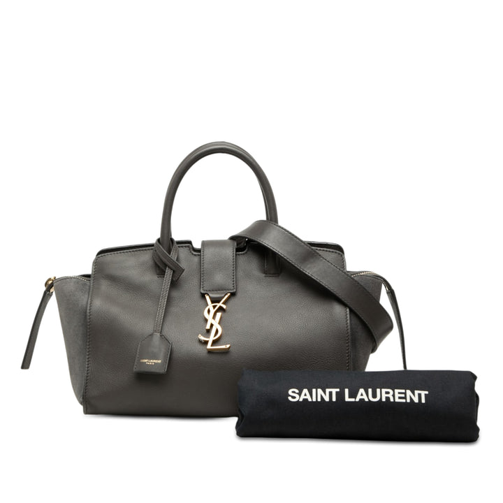 Saint Laurent Baby Cuir Monogram Downtown Cabas
