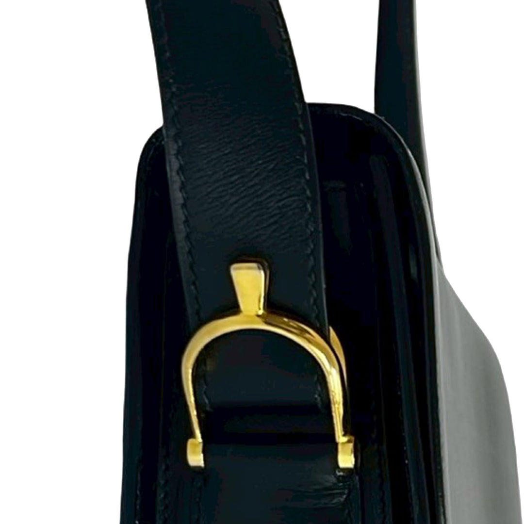 Celine Cuir de veau Horse Carriage Sac porté croisé