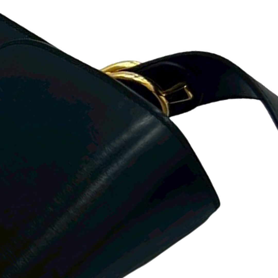 Celine Cuir de veau Horse Carriage Sac porté croisé